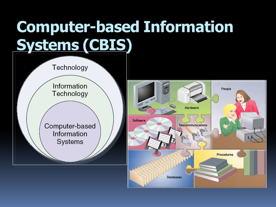 Computer-based Information Systems (CBIS)