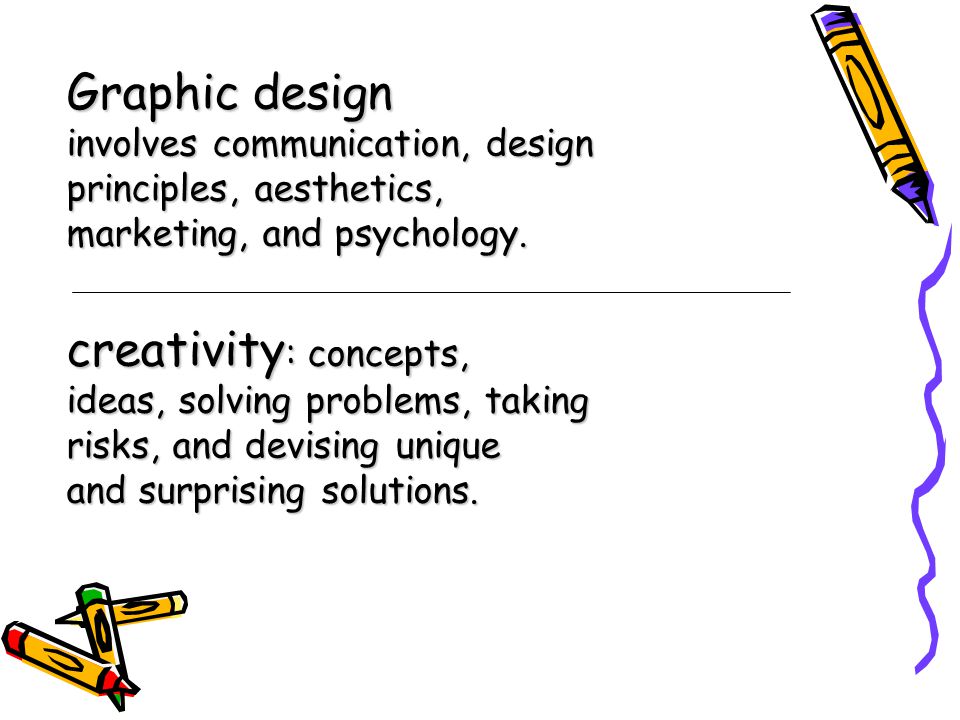 Graphic design creativity: concepts,