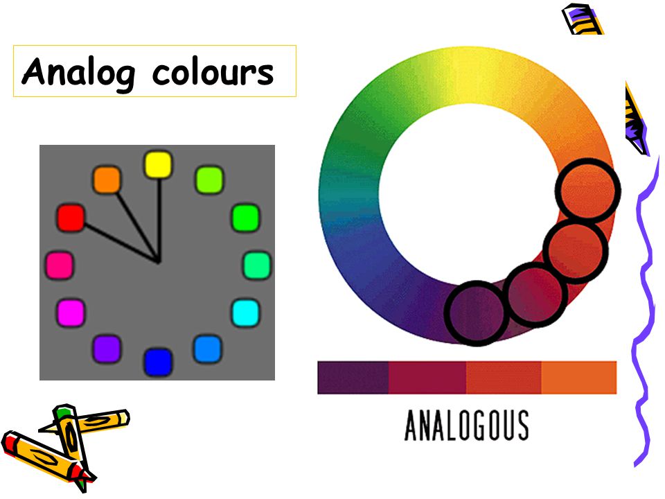 Analog colours