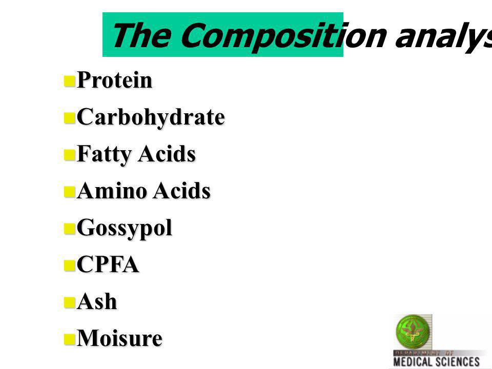 The Composition analysis