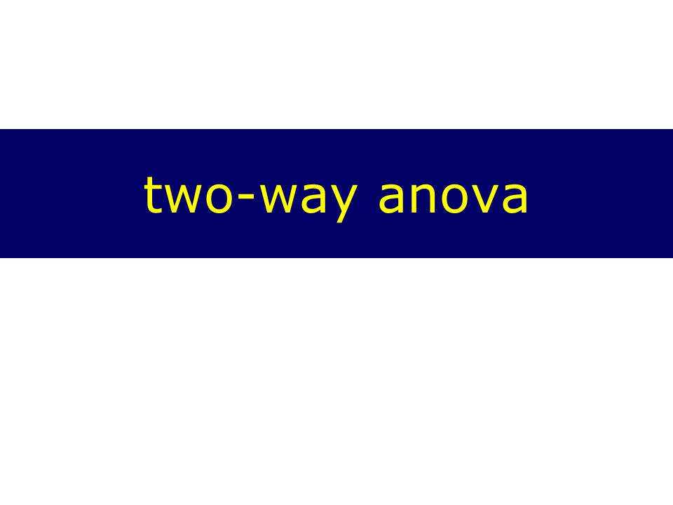 two-way anova