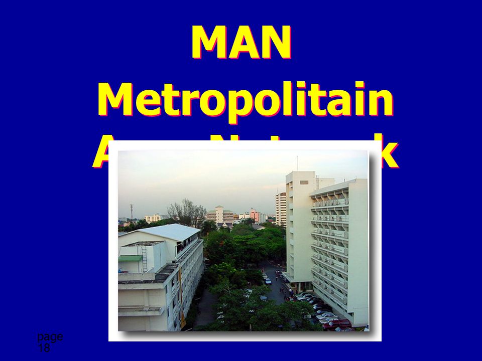 Metropolitain Area Network