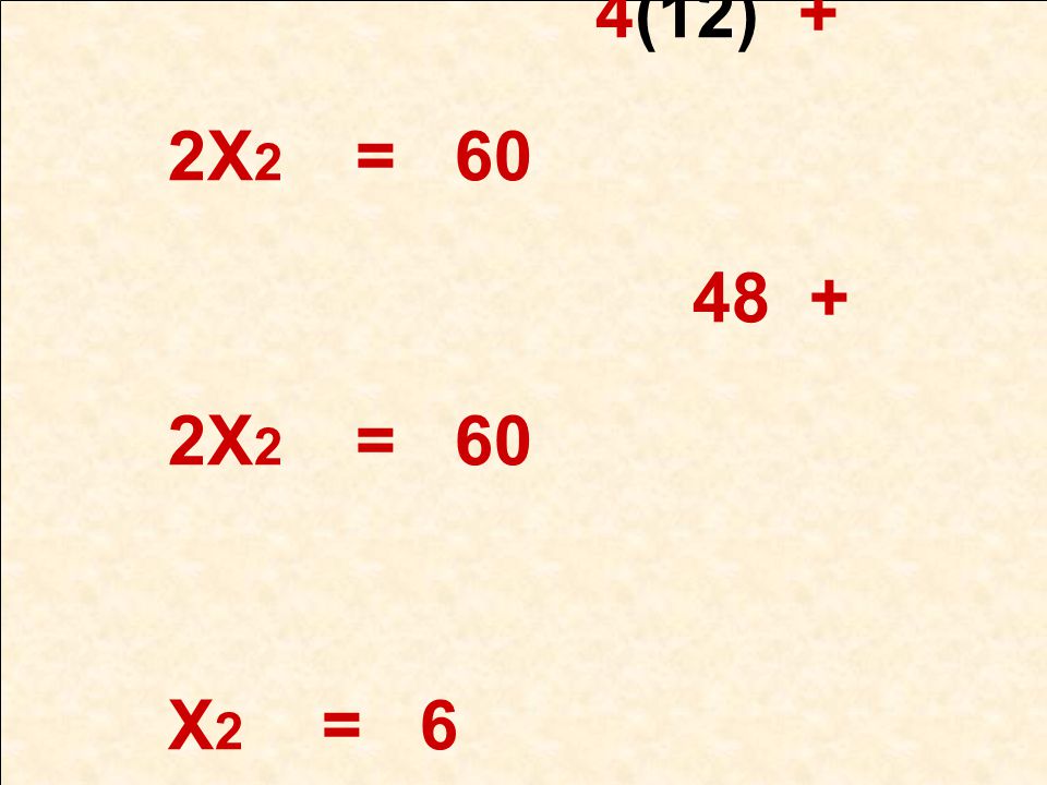 แทนค่า X1 = 12 ในสมการที่ 1 4(12) + 2X2 = X2 = 60 X2 = 6 จุด D คือ (12 , 6)