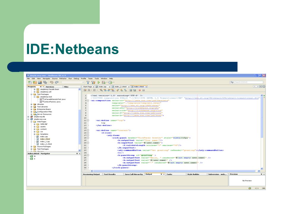 IDE:Netbeans