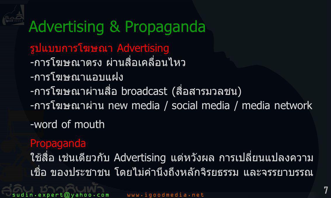 Advertising & Propaganda