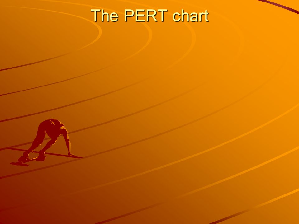 The PERT chart