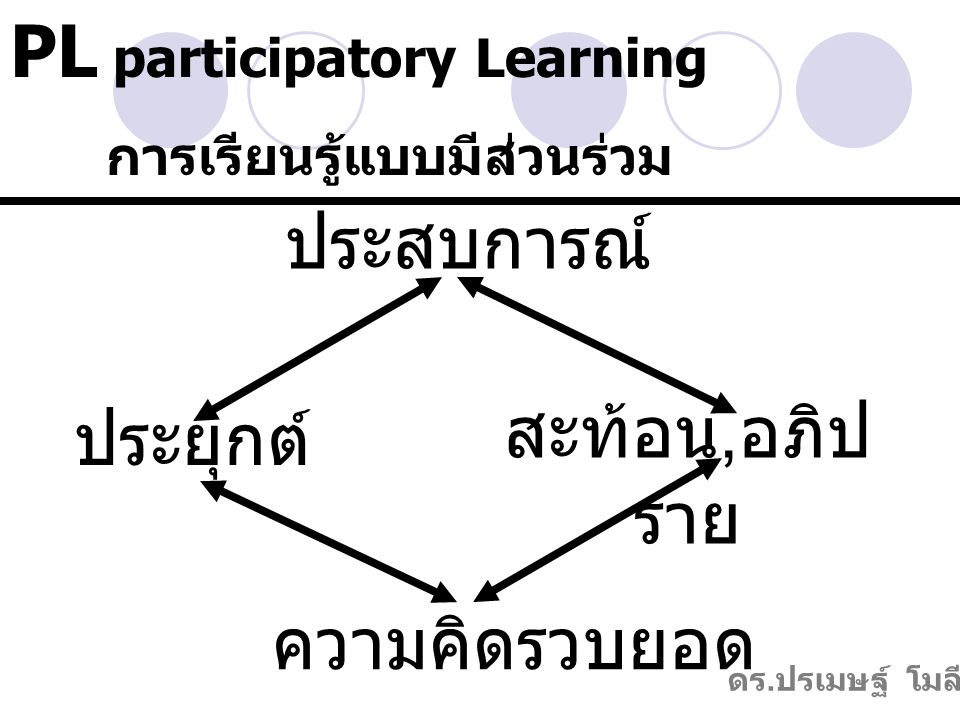 PL participatory Learning