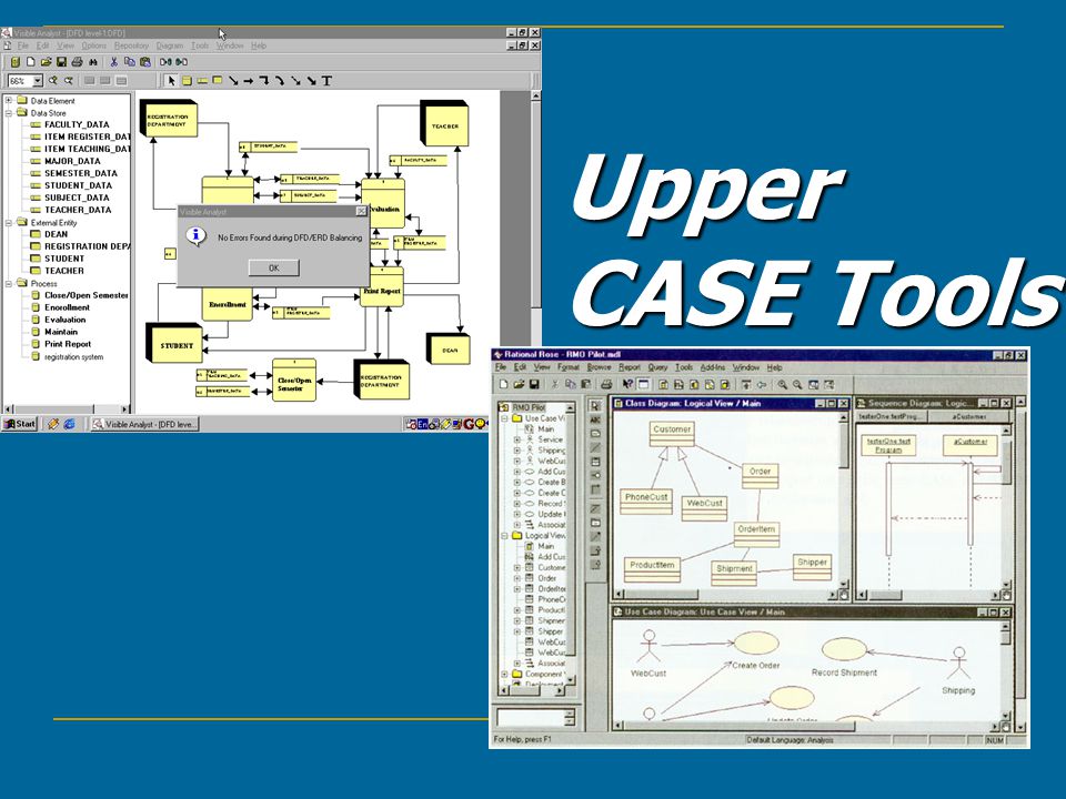 Upper CASE Tools