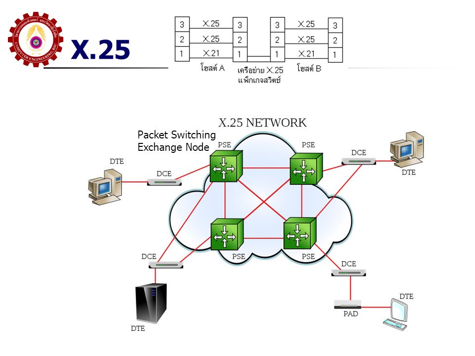 X.25 Packet Switching Exchange Node