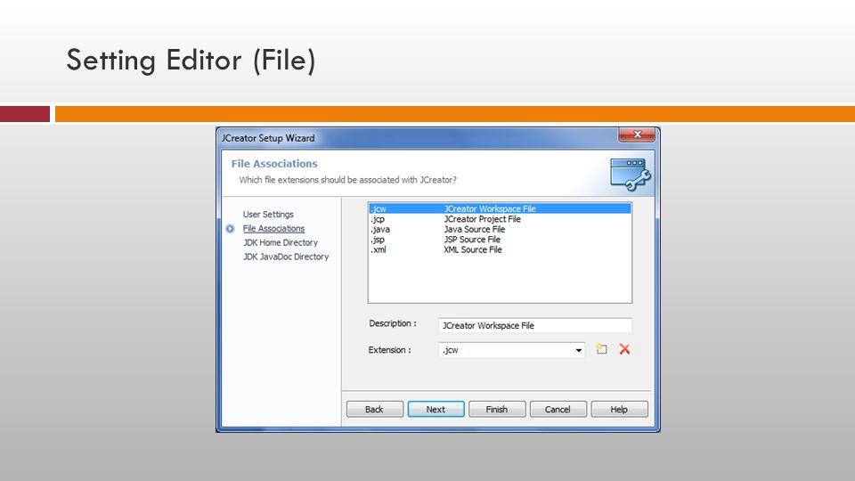 Setting Editor (File)