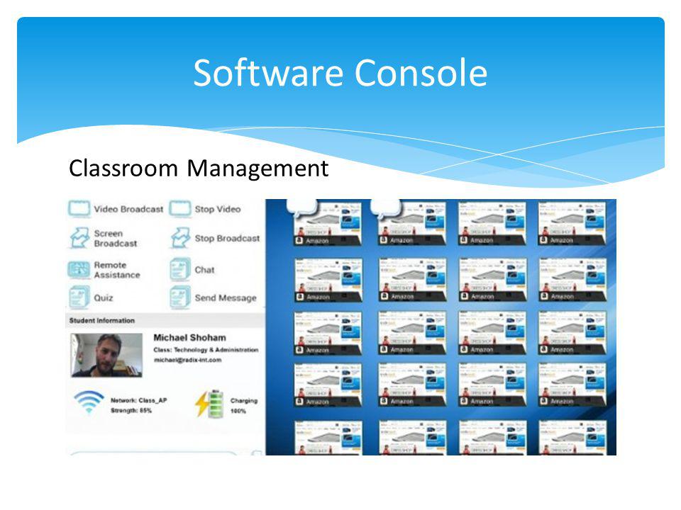 Software Console Classroom Management