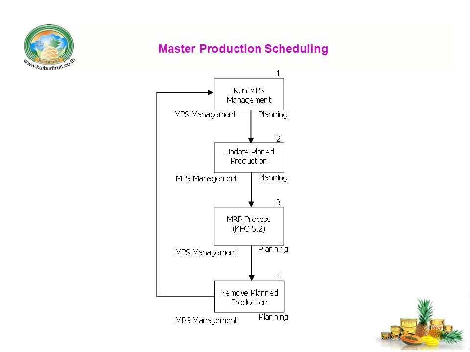 Master Production Scheduling