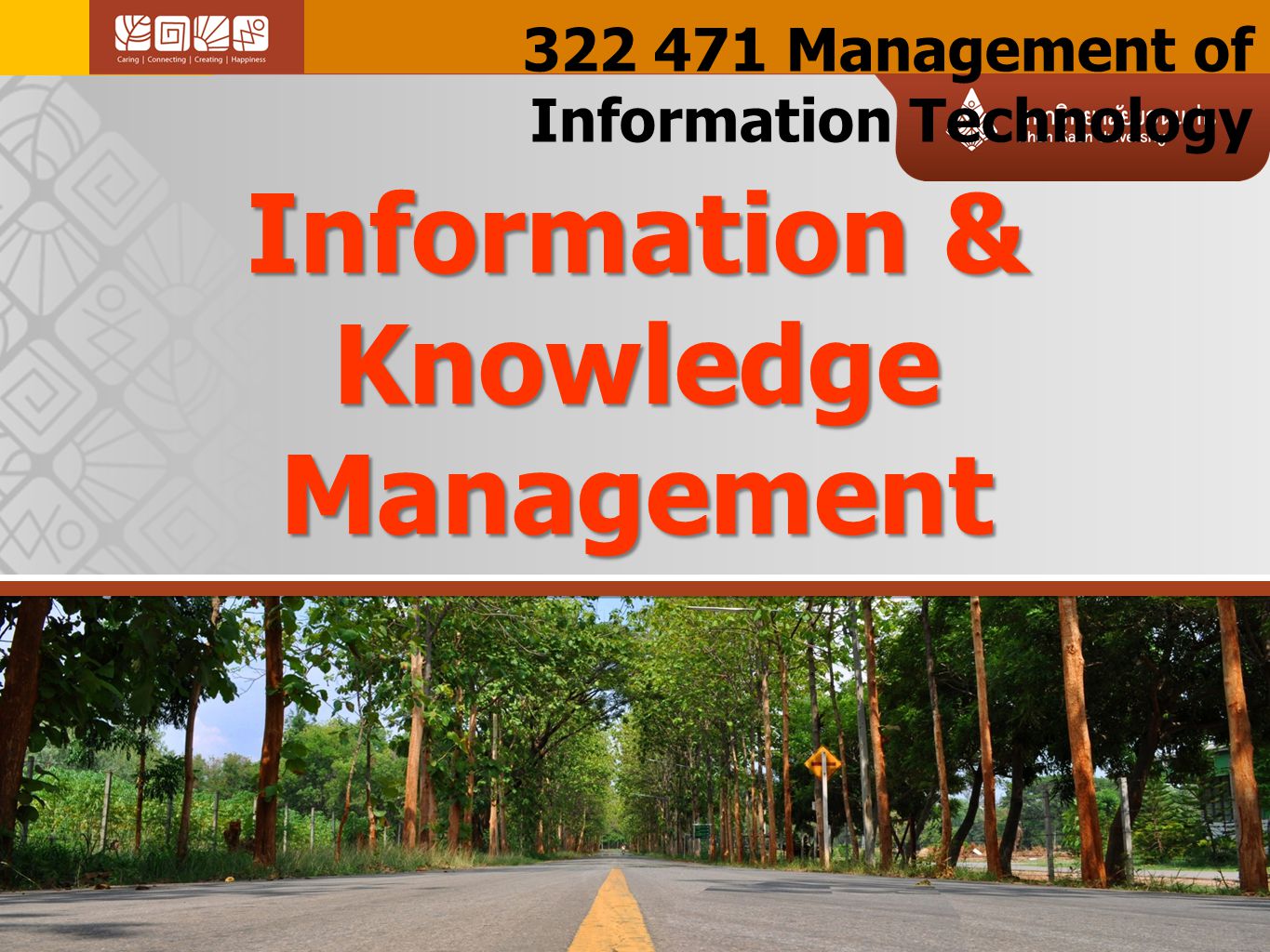 Information & Knowledge Management
