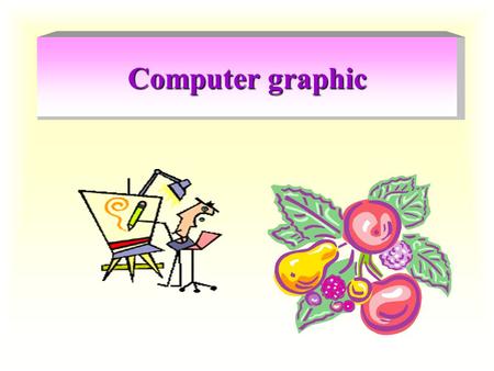 Computer graphic.