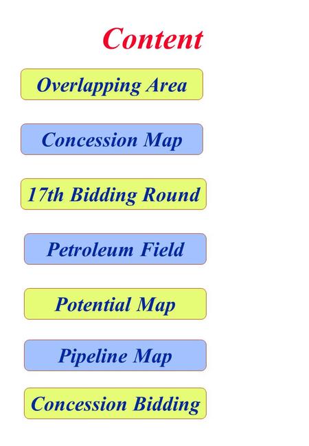Content Overlapping Area Concession Map 17th Bidding Round Petroleum Field Potential Map Pipeline Map Concession Bidding.