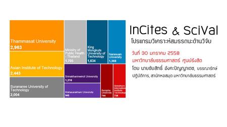 โปรแกรมวิเคราะห์สมรรถนะด้านวิจัย