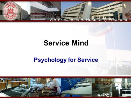 Psychology for Service