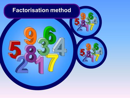 Factorisation method. We will chake the answer Practice 3.2 1. 2. 3. 4.4. multiplication Commutative Distributive Addition Assosiative multiplication.