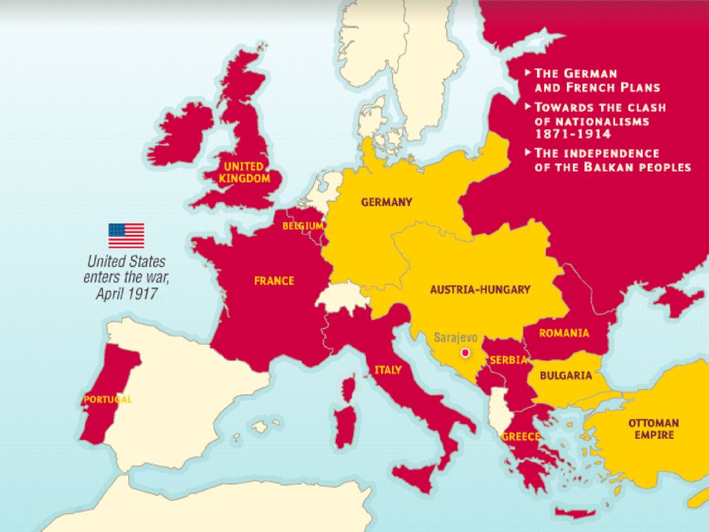 Как назывался военный блок германии. Карта Европы накануне 1 мировой войны. Карта Европы 1914 Антанта. Карта Великобритании после 1 мировой войны. Антанта в первой мировой войне карта.