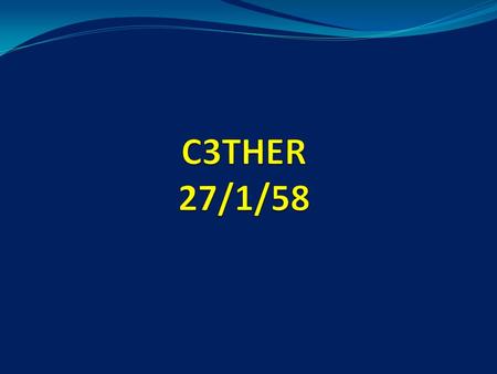 C3THER 27/1/58.