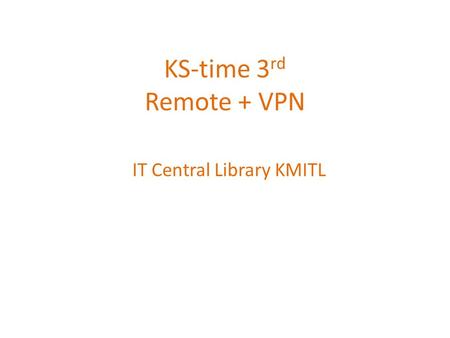 IT Central Library KMITL