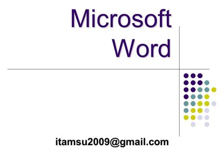 Microsoft Word itamsu2009@gmail.com.