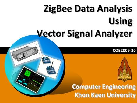 ZigBee Data Analysis Using Vector Signal Analyzer