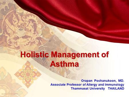 Holistic Management of Asthma