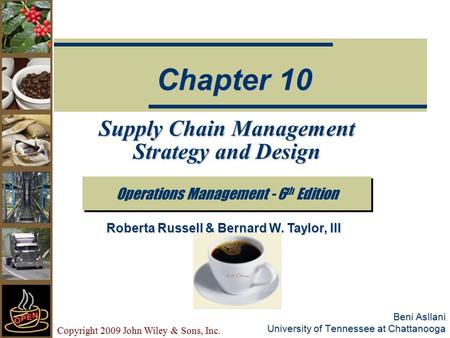 Supply Chain Management Strategy and Design