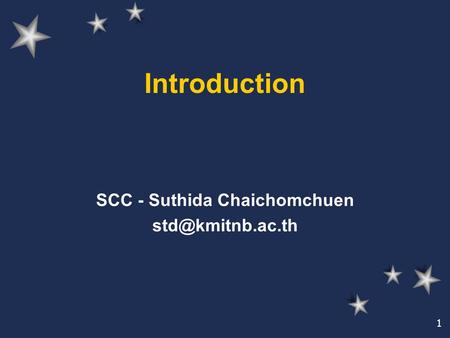 SCC - Suthida Chaichomchuen