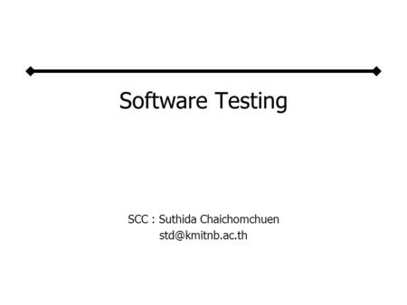 SCC : Suthida Chaichomchuen