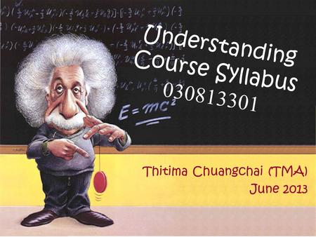 Understanding Course Syllabus