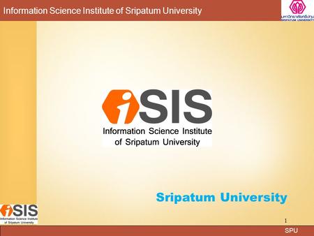 Sripatum University.