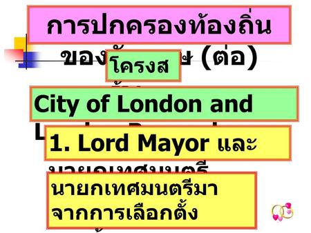 การปกครองท้องถิ่นของอังกฤษ (ต่อ)