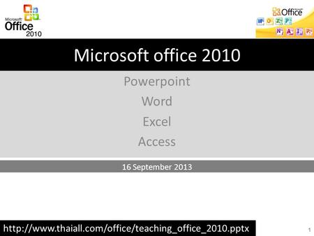 Powerpoint Word Excel Access
