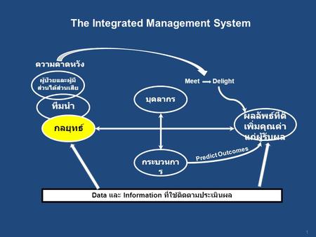 The Integrated Management System