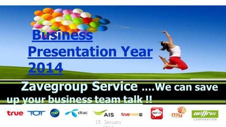 Business Presentation Year 2014