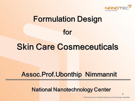 Skin Care Cosmeceuticals