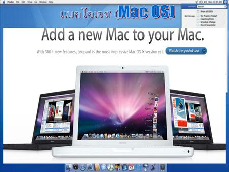 แมคโอเอส (Mac OS).