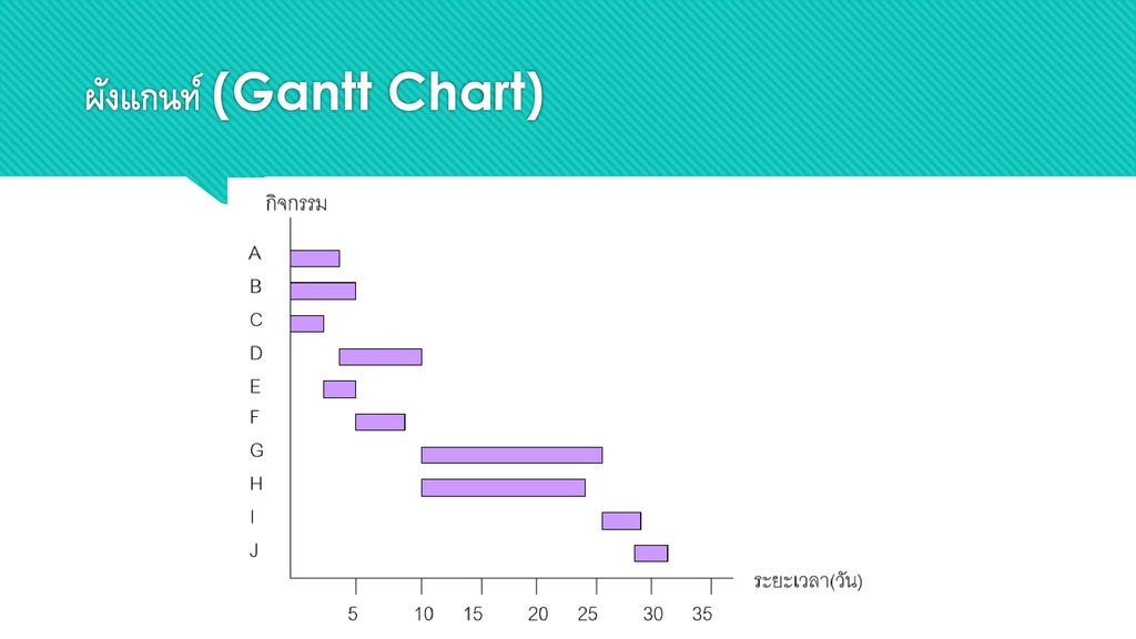 ผังแกนท์ (Gantt Chart)