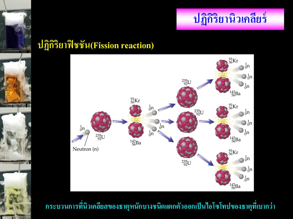 ปฏิกิริยาฟิชชัน(Fission reaction)