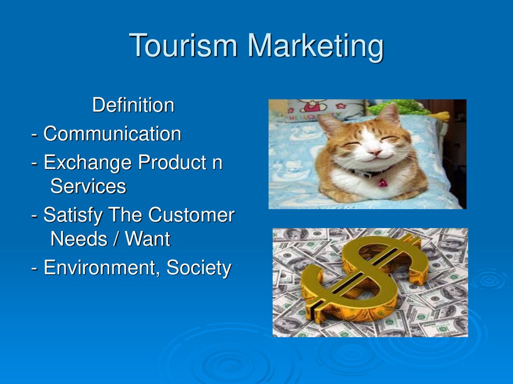 Tourism Marketing Definition - Communication