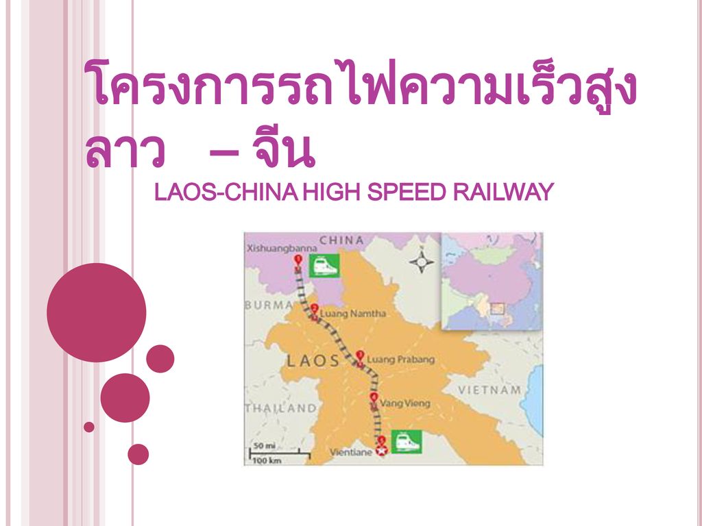 โครงการรถไฟความเร็วสูงลาว – จีน LAOS-CHINA HIGH SPEED RAILWAY