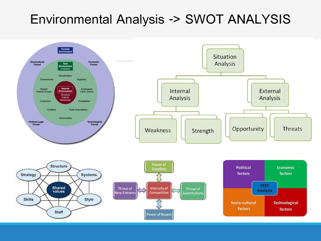 Environmental Analysis -> SWOT ANALYSIS