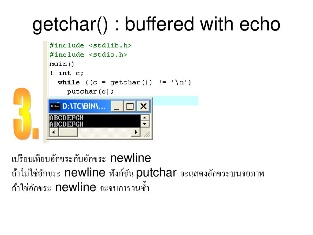 Chapter 3 More on Input & Output. - ppt ดาวน์โหลด