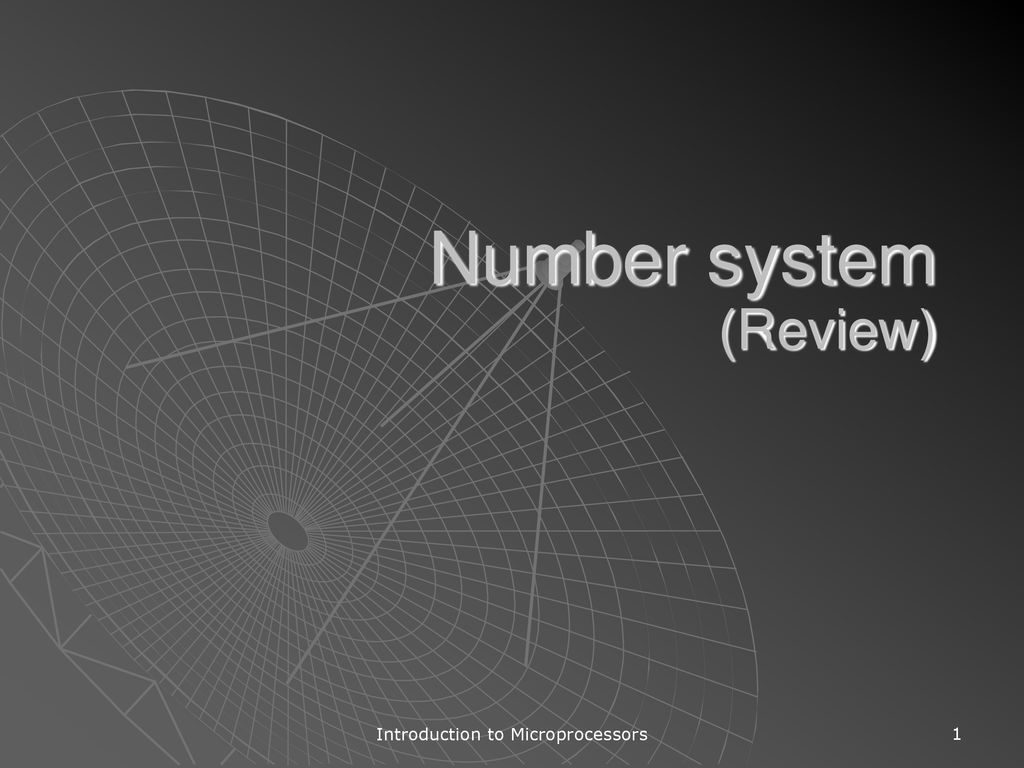 Number system (Review)