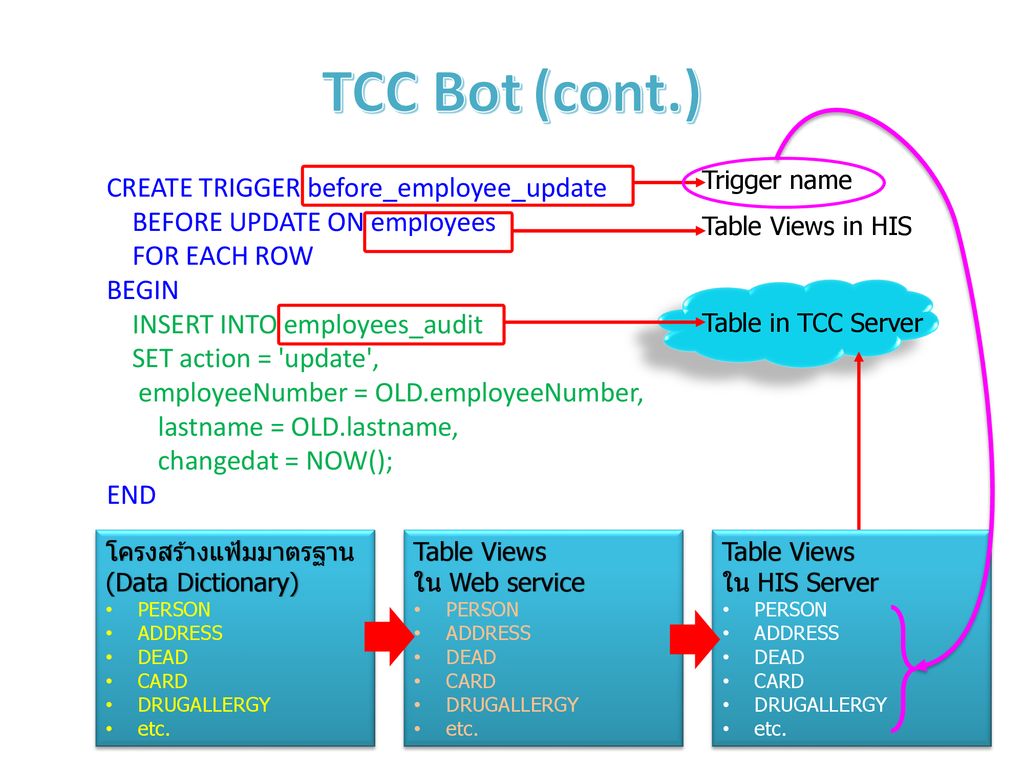 TCC Bot (cont.)