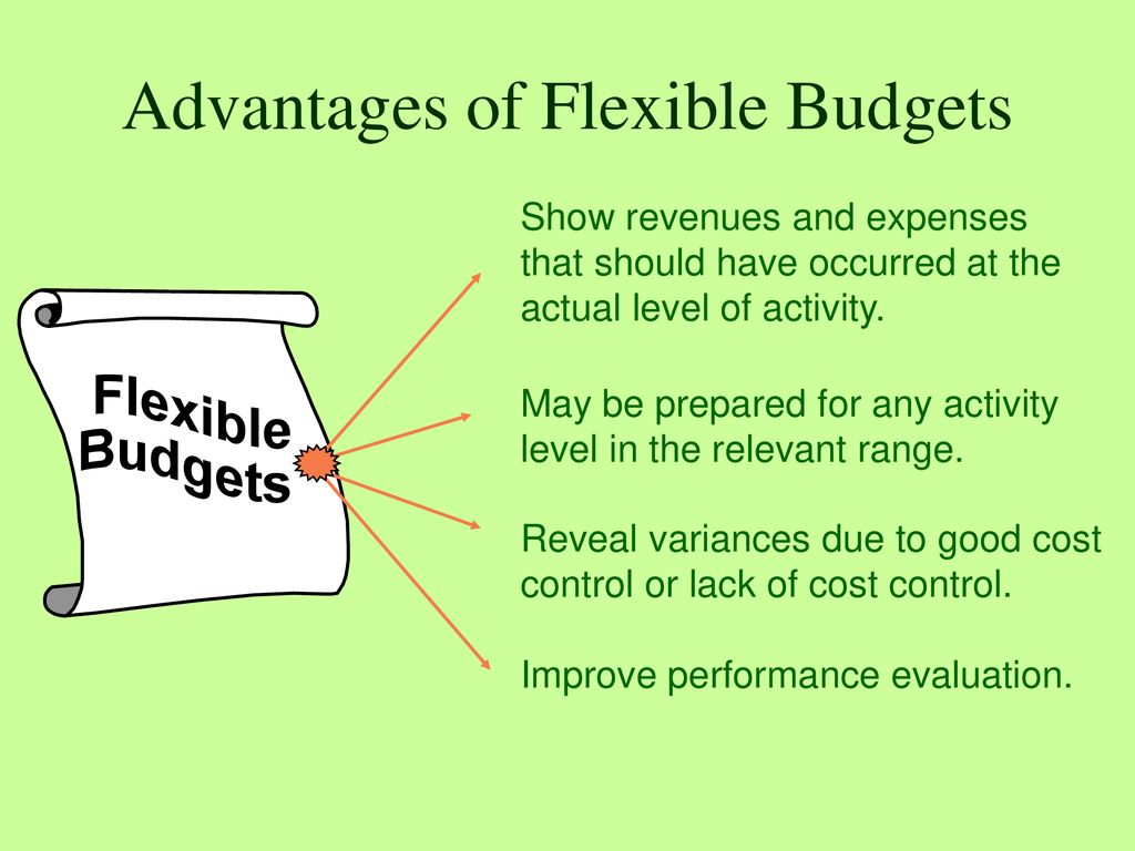 Advantages of Flexible Budgets
