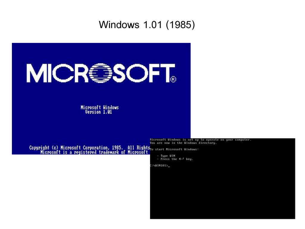 Windows 1.01 (1985)