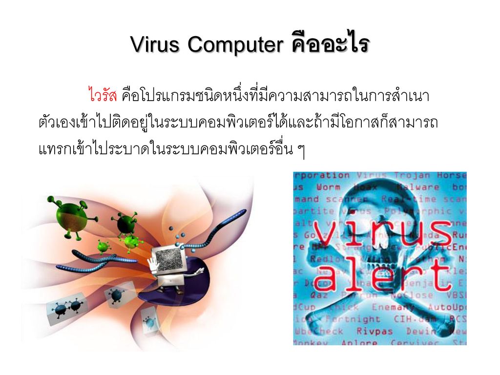 Virus Computer คืออะไร